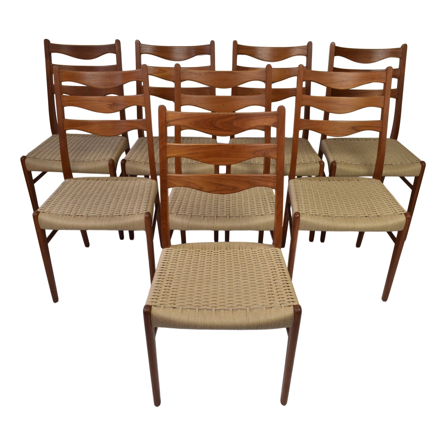 Cordon en papier fin lacé/grossier pour chaises par Børge Mogensen, Poul Volther, Viggo Fisher, etc.