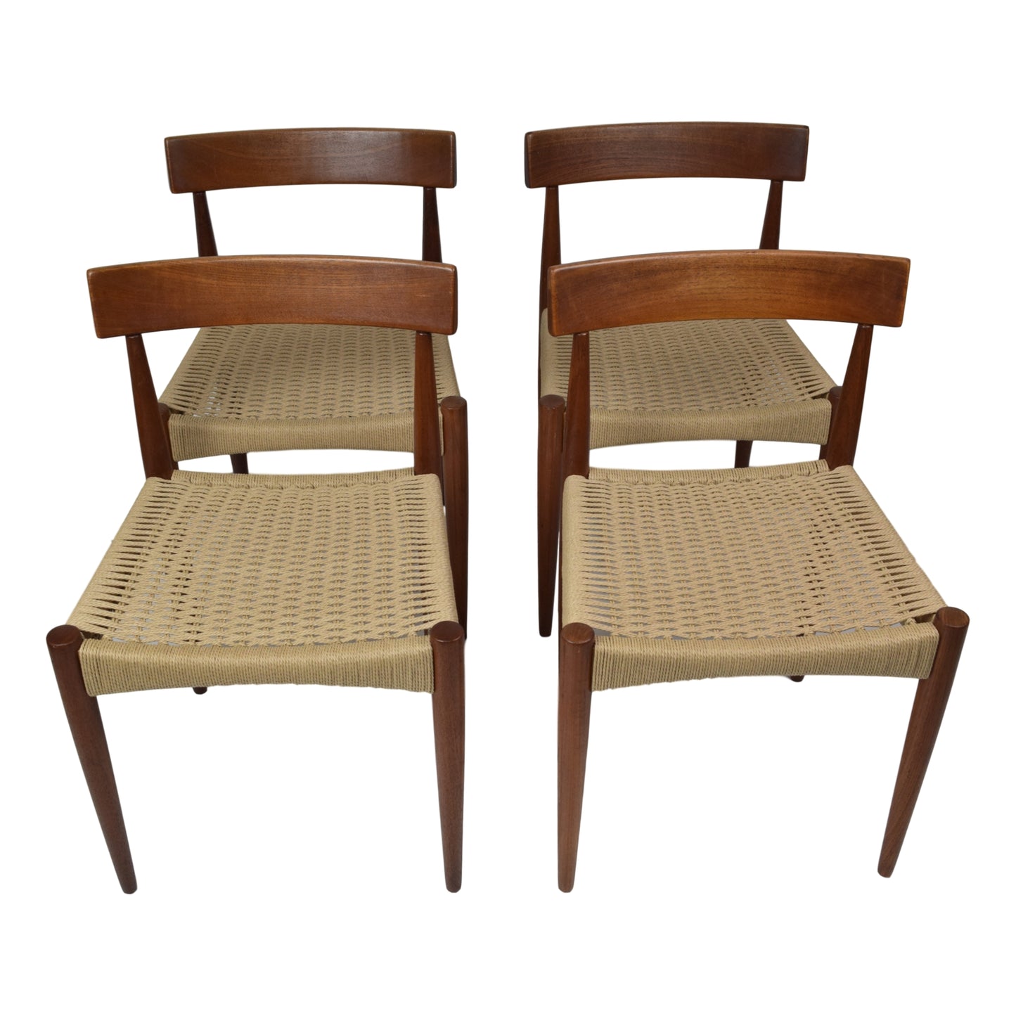 Cordon en papier fin lacé/grossier pour chaises par Børge Mogensen, Poul Volther, Viggo Fisher, etc.