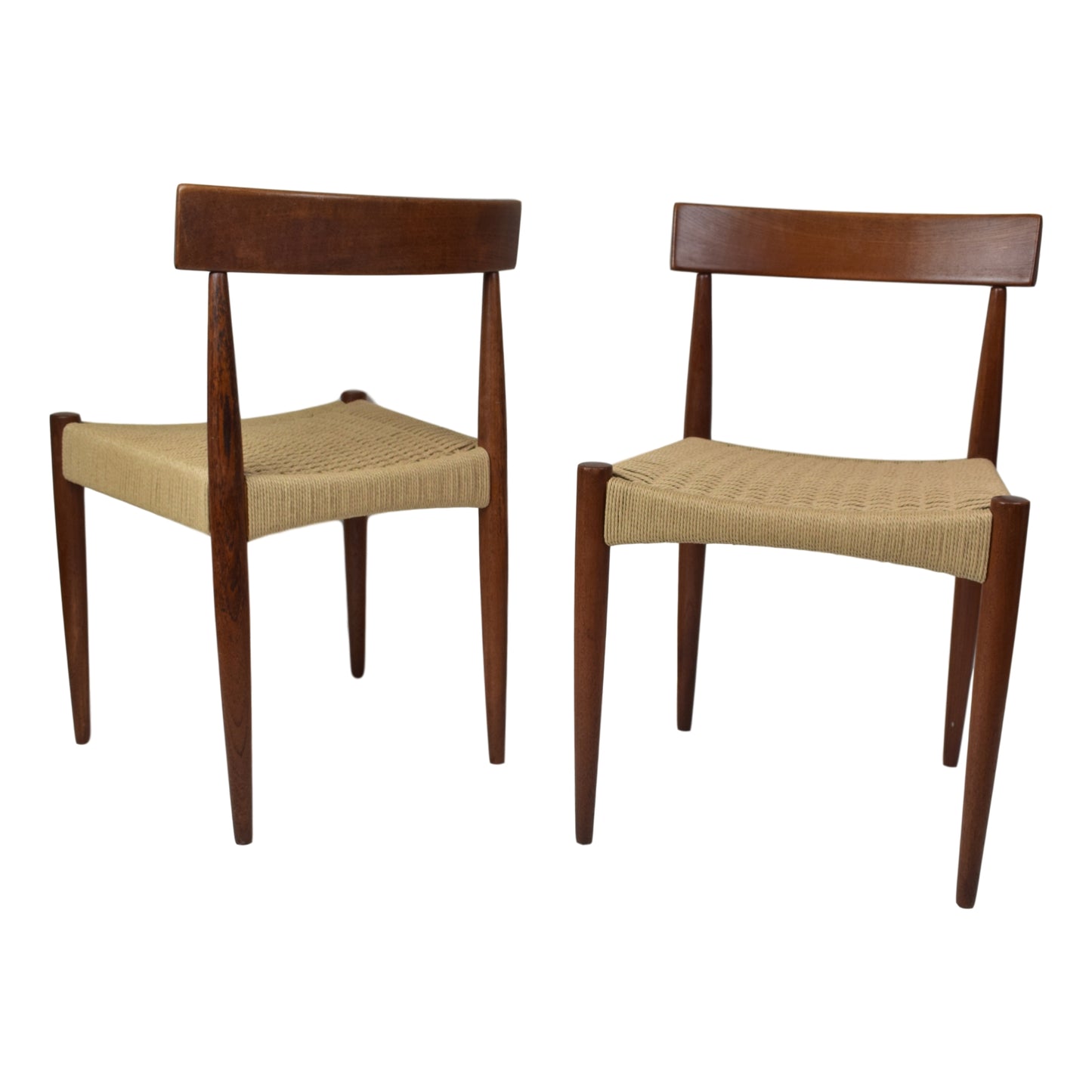 Cordon en papier fin lacé/grossier pour chaises par Børge Mogensen, Poul Volther, Viggo Fisher, etc.