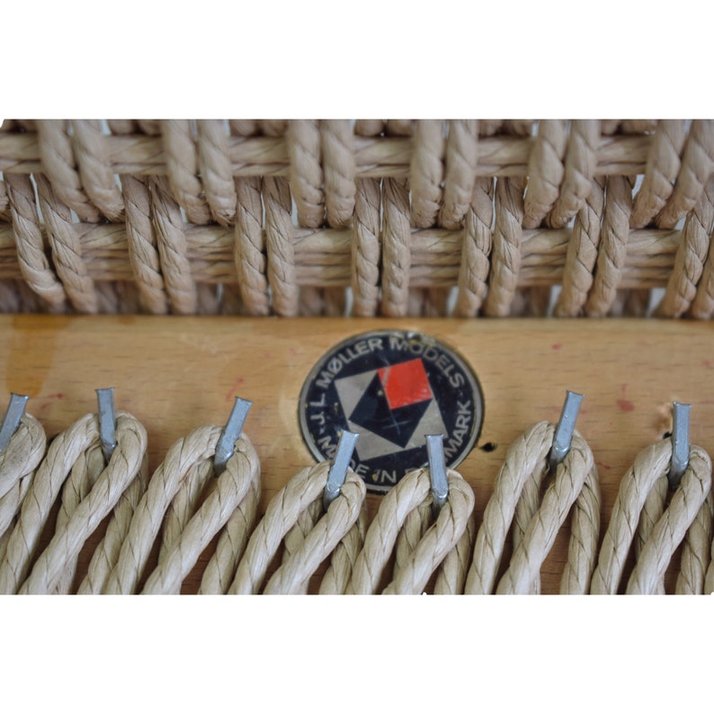 Hook nails for Danish cord, for weaving Danish mid century chairs by Niels O. Møller chairs