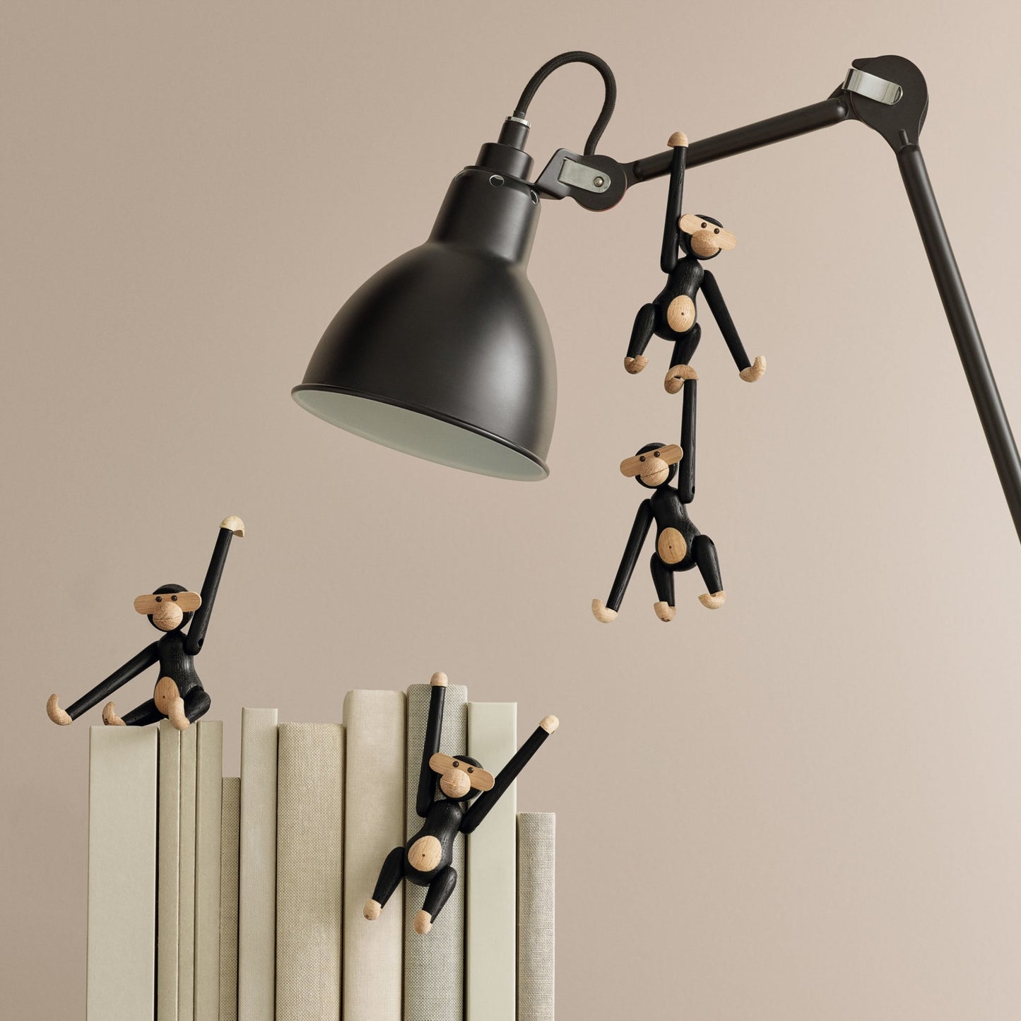 Kay Bojesen Mini Monkey Dark Stained Oak