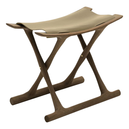 Ole Wanscher OW2000 Egyptian Stool - Smoked Oak