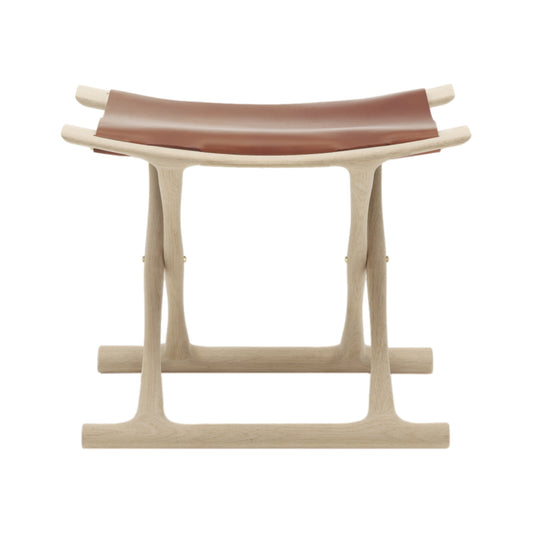 Ole Wanscher OW2000 Egyptian Stool - Soap Treated Oak