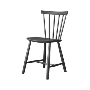 Poul M. Volther Model J46 Beech Dining Chair Dark Gray