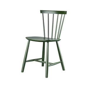 Poul M. Volther Model J46 Beech Dining Chair Dark Green