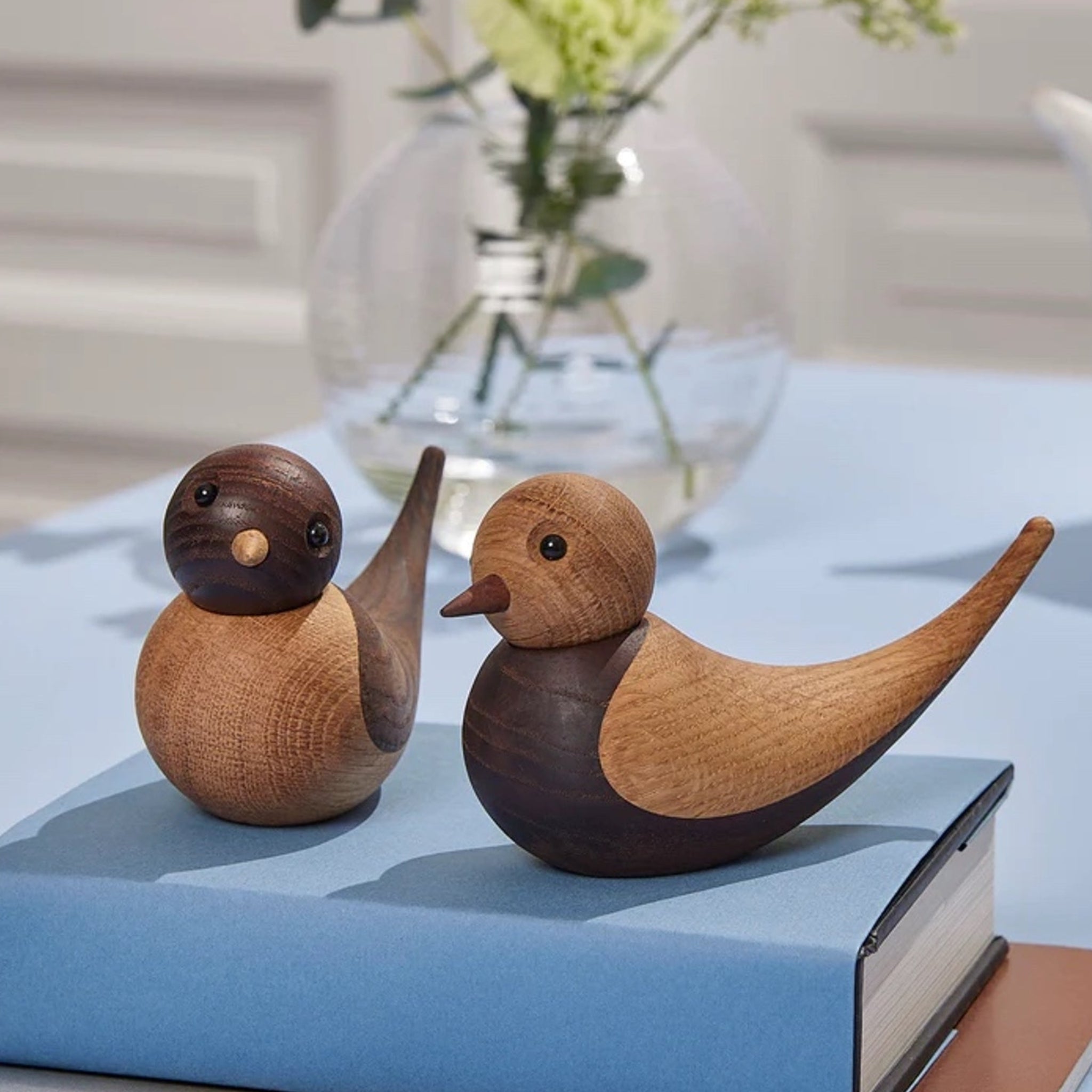 Soulmates Wooden Bird Figurine Set | Spring Copenhagen – Webb's